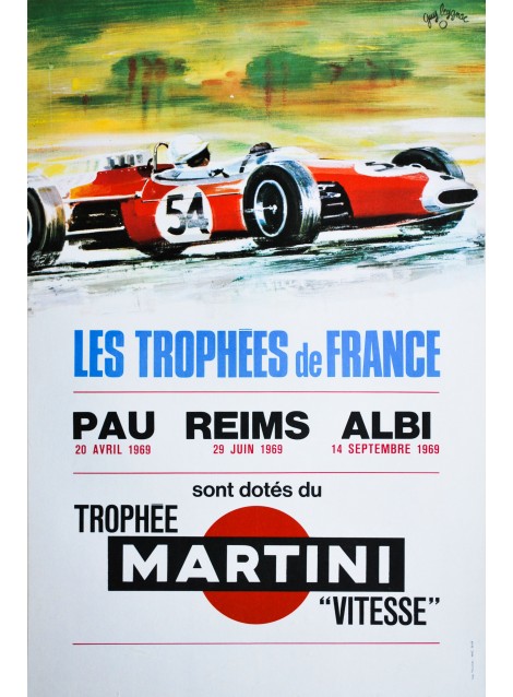 Guy Leygnac. Les trophées de France. 1969.