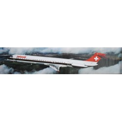 Swissair, McDonell Douglas DC-9-81. 1981.