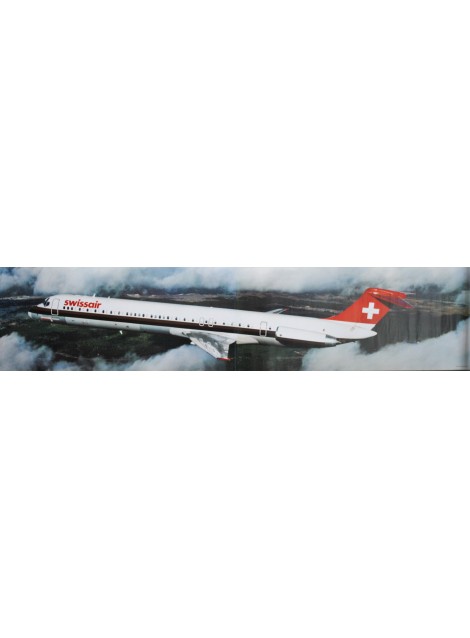 Swissair, McDonnell Douglas DC-9-81. 1981.