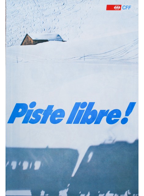 Hans Rausser. Piste libre. CFF. 1980.