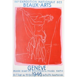 Maurice Barraud. Exposition des Beaux-Arts, Genève. 1946.