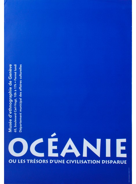 Anne Grossenbacher. Océanie. 1995.