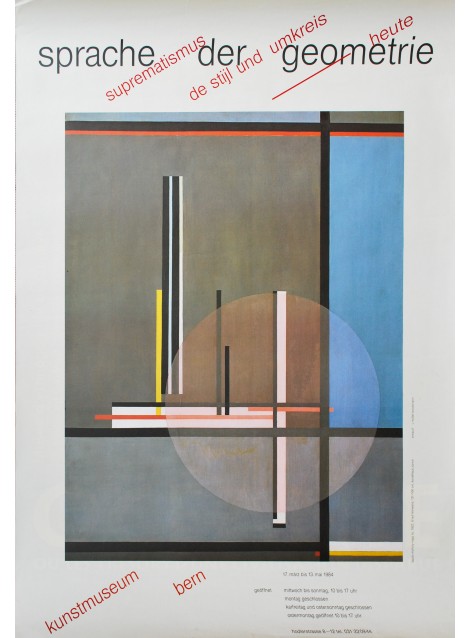 Josef Müller-Brockmann. Sparche der Geometrie. 1984.