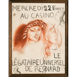 François Barraud. Aurèle Barraud. Le légataire universel [deux affiches]. 1922.