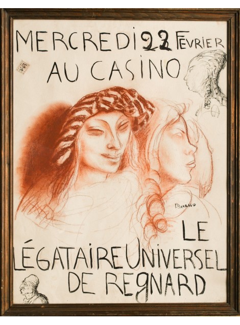 François Barraud. Aurèle Barraud. Le légataire universel. 1922.