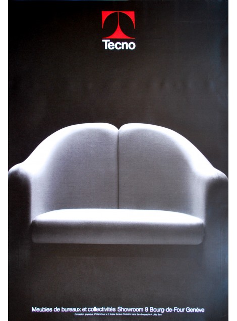 Jean-Pierre Blanchoud. Cyril Kobler. Tecno. 1982.