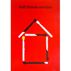 Heini Fischer Corso. Helft Brände verhüten. 1957.