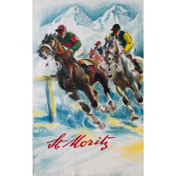 ST. MORITZ, HUGO LAUBI, 1952