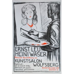 Heini Waser. Ernst Leu. Kunstsalon Wolfsberg Zürich. 1948.