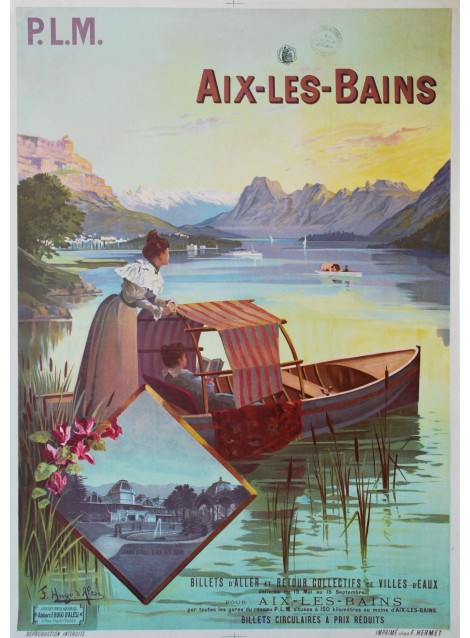 F. Hugo d'Alési. Aix-les-Bains. 1889.