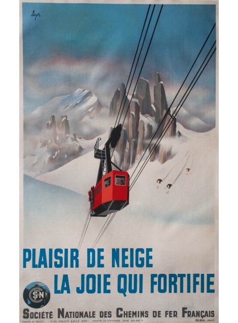 PLAISIR DE NEIGE, N. REALE, 1938