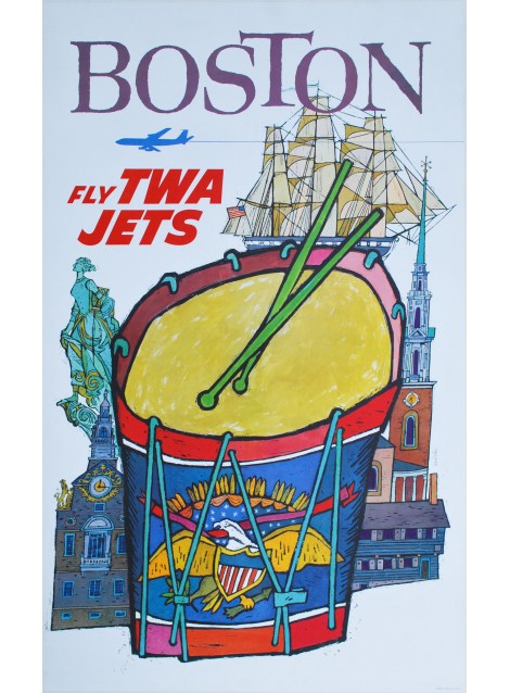 Boston, TWA. David Klein. 1960.