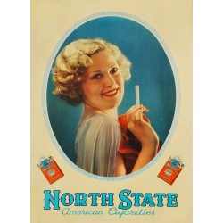 North State. American Cigarettes. Vers 1930.