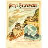 Hôtel Belvédère Seiler, Furka. Vers 1895.