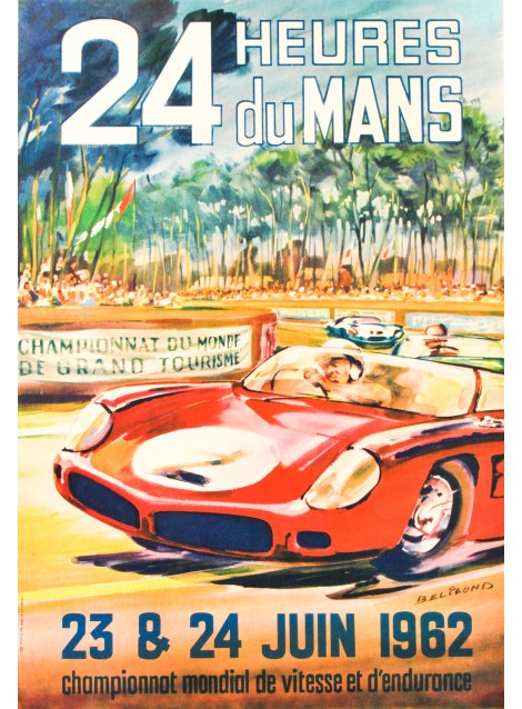 Michel Béligond. 24 Heures du Mans. 1962.