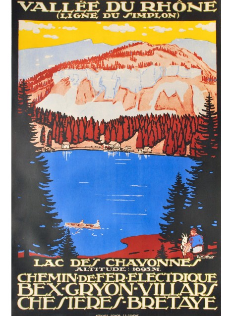 René Michaud. Bex - Gryon - Villars - Chesières - Bretaye. 1930.