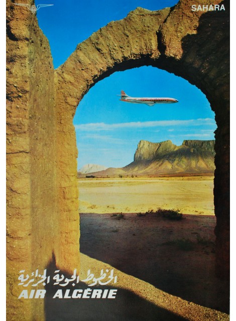 Air Algérie. Sahara. 1960.