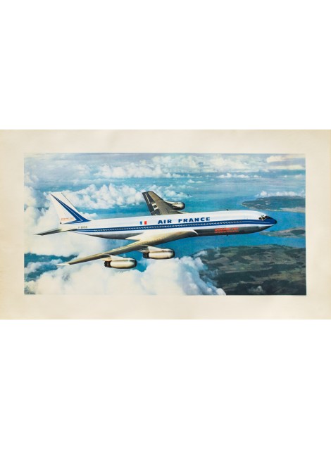 Air France. Boeing 707. 1959.