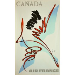 Georges Mathieu. Canada, Air France. 1967.