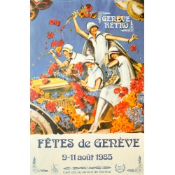 Fêtes de Genève. Genève Rétro. 1987.