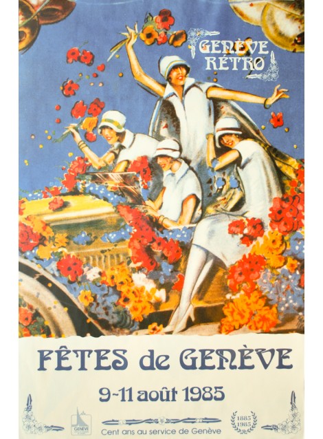 Fêtes de Genève. Genève Rétro. 1987.