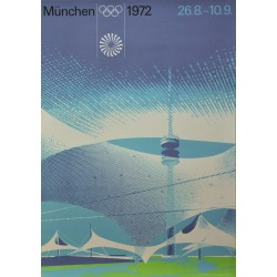 Otl Aicher. Max Mühlberger (photo). Olympische Spiele München. 1972.
