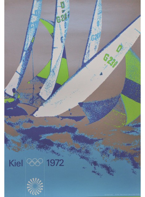 Otl Aicher. Peter Cornelius (photo). Olympische Spiele München. 1972.