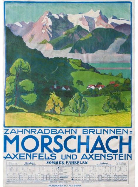 ZAHNRADBAHN BRUNNEN-MORSCHACH, WILHELM GIMMI, 1913
