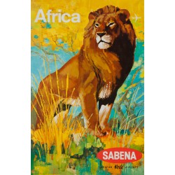 Sabena. Africa. 1968