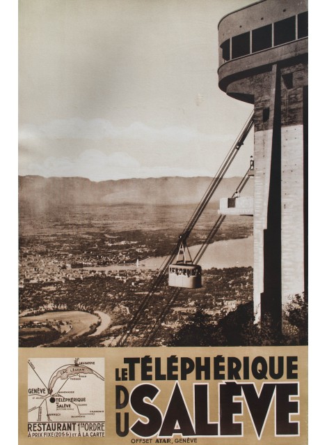 TELEPHERIQUE DU SALEVE. 1932.