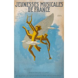 Paul Colin. Jeunesses musicales de France. Vers 1955.