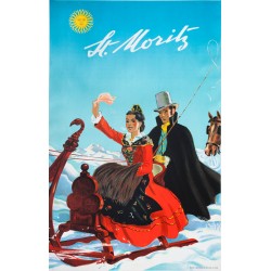 ST. MORITZ, HUGO LAUBI, 1944