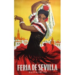 Manuel Flores Pérez. Feria de Sevilla. 1959.