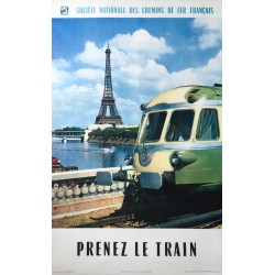 Vincent Robert. SNCF. Prenez le train. 1960.