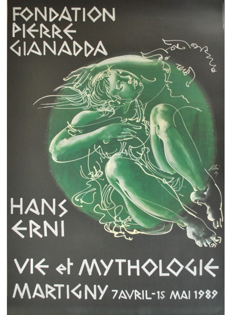 Hans Erni. Fondation Gianadda, Martigny, Vie et Mythologie. 1989.