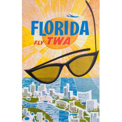 Florida Fly TWA, David Klein, 1960