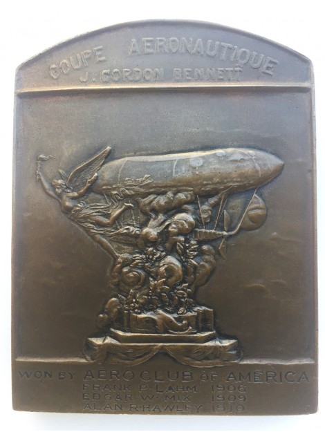 Coupe Gordon Bennet, New York. Menu. 1911.