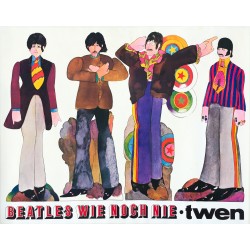 Heinz Edelmann. Beatles wie noch nie. 1967.