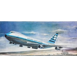 KLM. Royal Dutch Airlines. Boeing 747. Vers 1970.