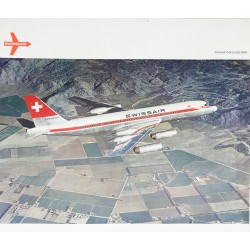 Swissair. Convair Coronado 990. Vers 1962.