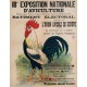 EXPOSITION D'AVICULTURE, GENEVE, 1925