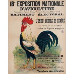 Exposition d'aviculture, Genève. 1909.