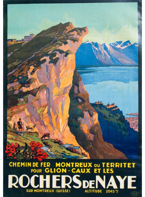 ROCHERS DE NAYE, J.E. MÜLLER, 1927