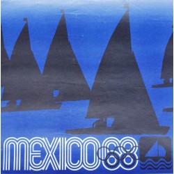 Lance Wyman. Mexico 68. Voile. 1968.