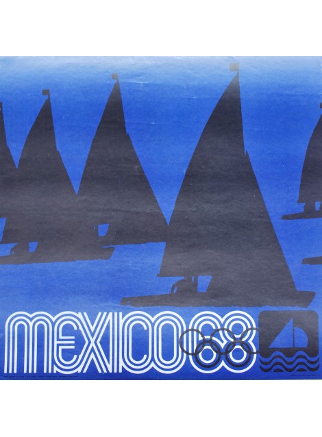 Lance Wyman. Mexico 68. Voile. 1968.