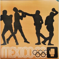 Lance Wyman. Mexico 68. Boxe. 1968.