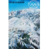Alain Perceval. Chamrousse. Jeux olympiques d'hiver, Grenoble. 1968.