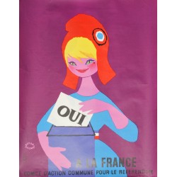 Lefor-Openo. Oui à la France. 1958.