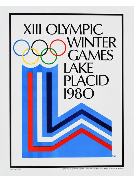 XIII Olympic Games Lake Placid. 1980.