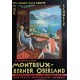 Montreux - Berner Oberland. The Golden Pass Route. 1922.